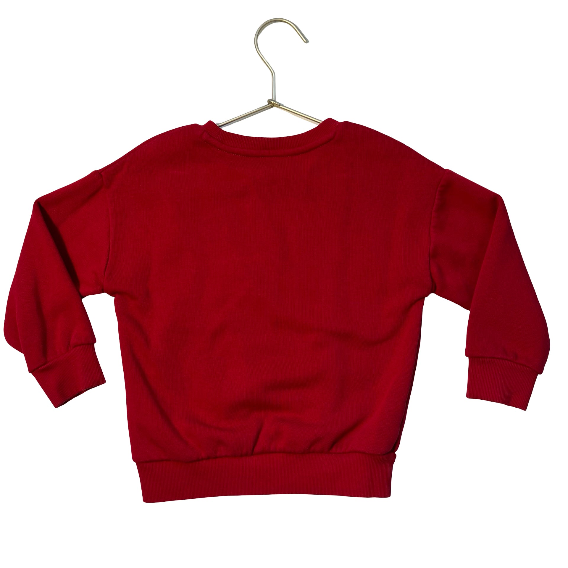 M&S Red 'T-Rex' Holiday Sweatshirt - Size 4T