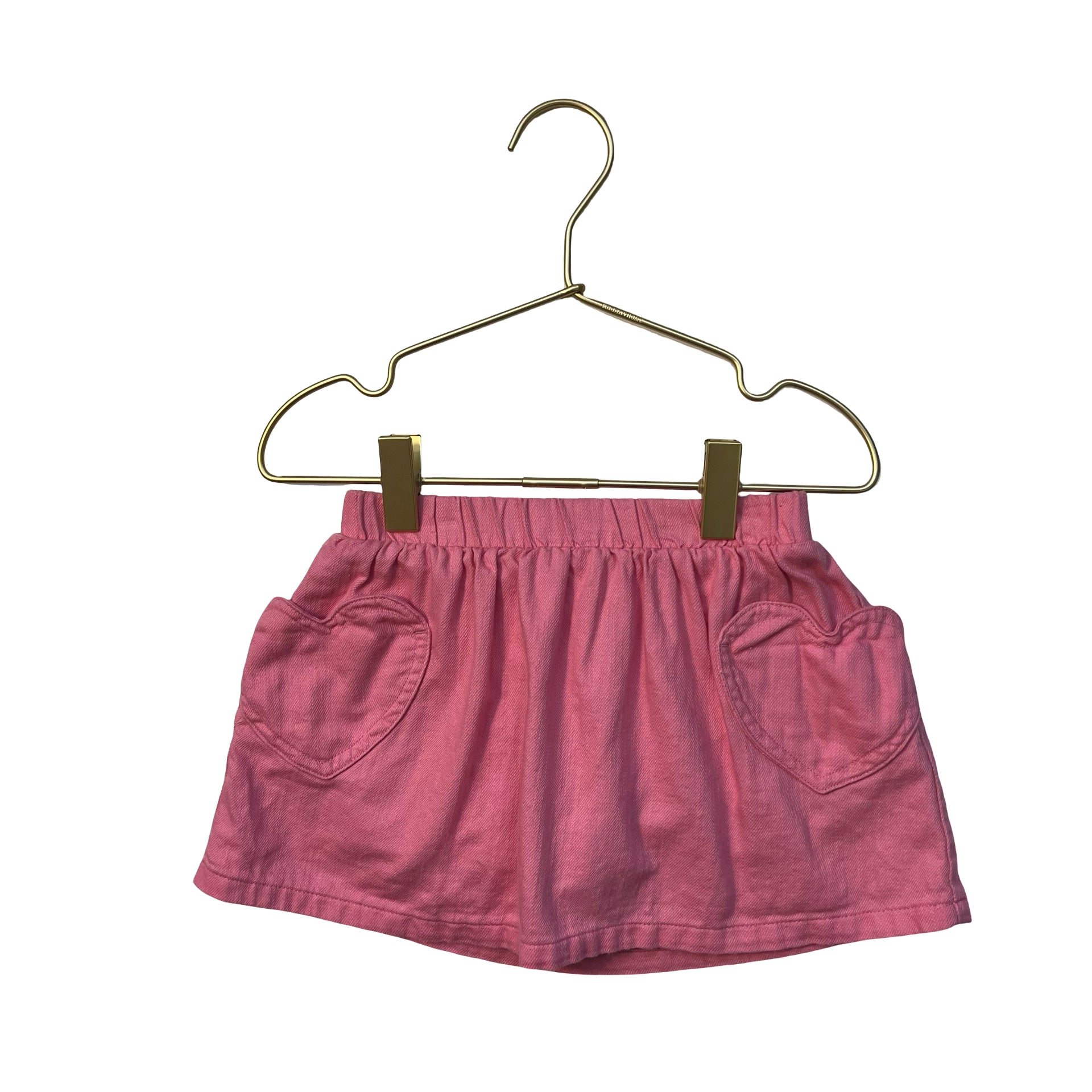 Cat & Jack Pink Heart Pocket Skort Skirt - Size 3T