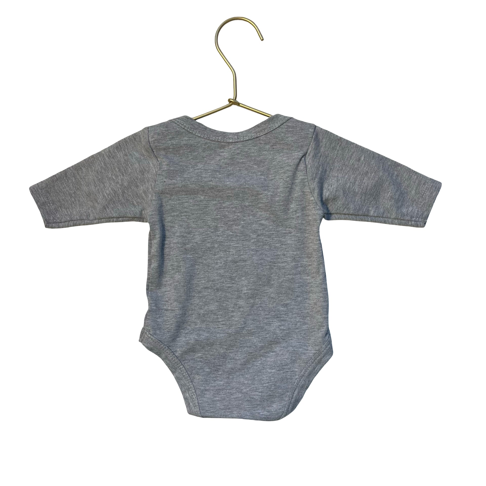 Unique Baby Gray 'This Is How I Roll' Hanukkah Onesie - Size Newborn