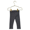Ikks Navy & Ivory Houndstooth Leggings - Size 6 Mo