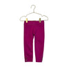 Janie and Jack Pink Gold Button Leggings - Size 2T