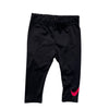 Nike Black Athletic Leggings - Size 12 Mo