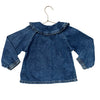 Zara Denim Button Down Blouse - Size 5
