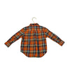 Ralph Lauren Orange, Green, Blue Plaid Button Down Shirt - Size 18 Mo