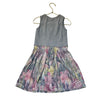Molo Gray & Pastel Cactus Print Dress - Size 5-6