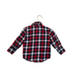 Old Navy Red, Navy, White Plaid Flannel - Size 2T