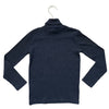 Zara Heather Navy Ribbed Turtleneck - Size 9