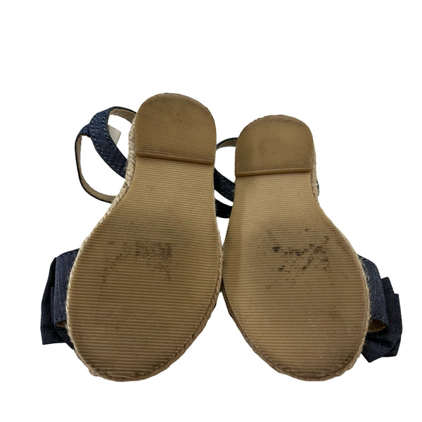 Janie and Jack Chambray Sandals - Size 6