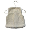 Magnetic Me Ivory Fleece Vest - Size 9-12 Mo