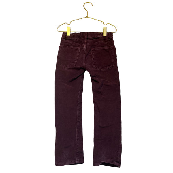 Crewcuts Stretch Plum Corduroy Pants - Size 5
