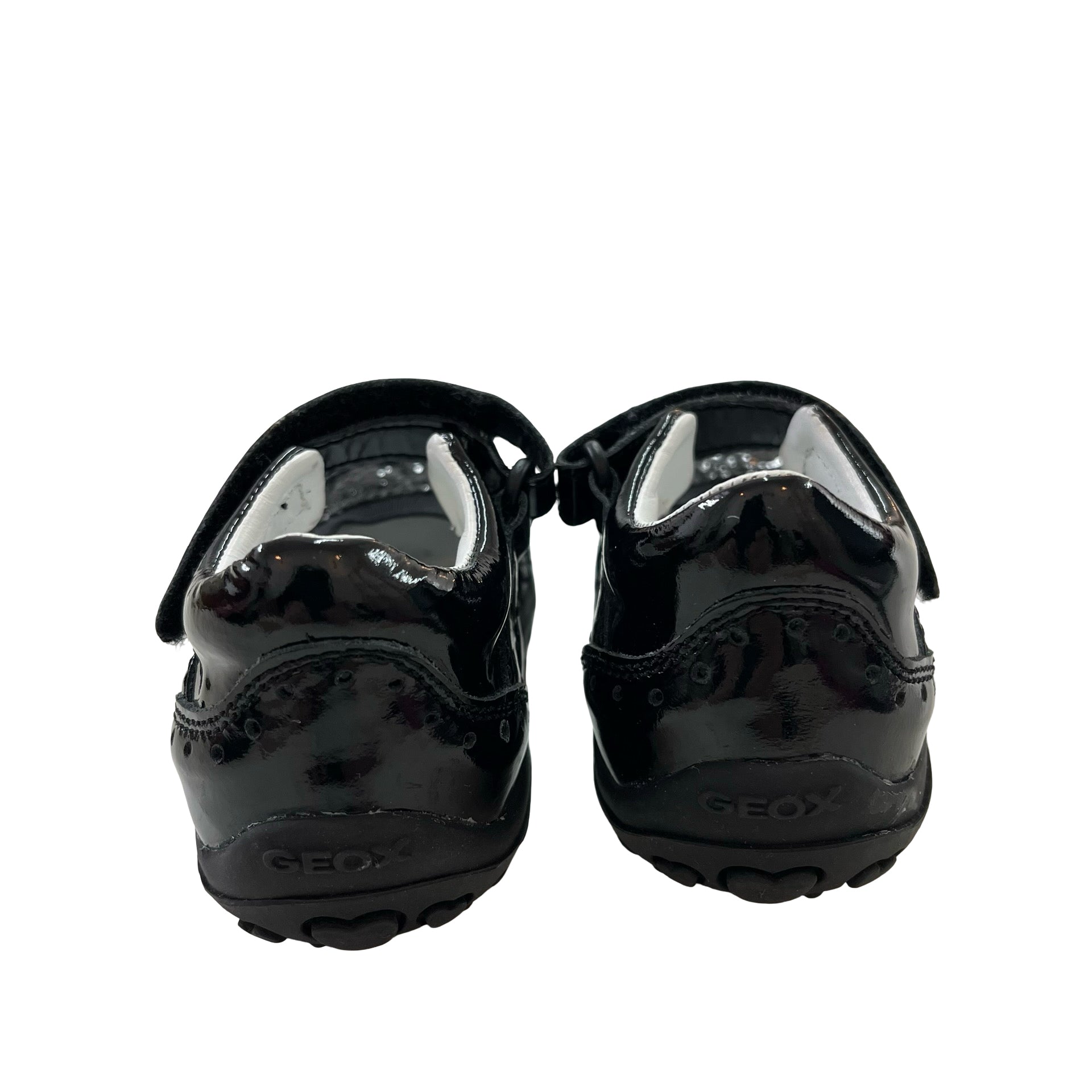 Geox Black Patent & Glitter Shoes - Size 4.5