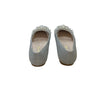 Dream Pairs Silver Metallic & Pearl Beaded Shoes - Size 12