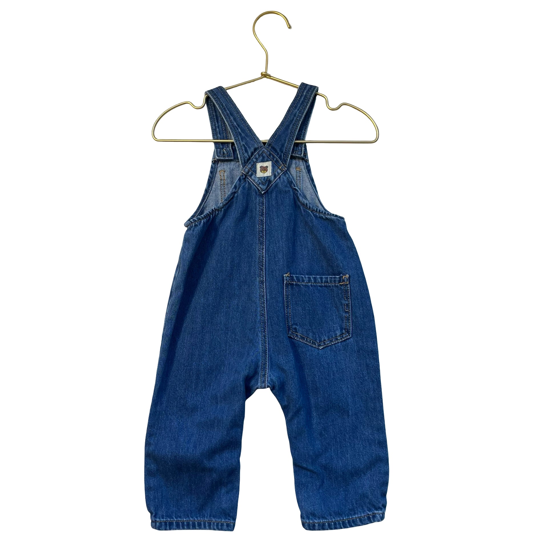 Zara Denim Overalls - Size 9-12 Mo