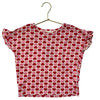 Louis Louise Pink & Red Heart Shirt - Size 6