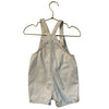 Old Navy Ivory Denim Shortalls - Size 12-18 Mo