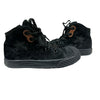 Naturino Black Crushed Velvet High Top Sneakers - Size 28 (11)
