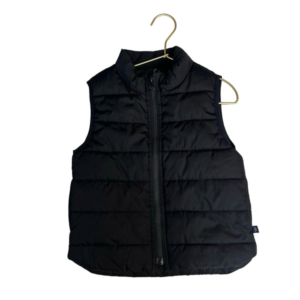 Baby Gap Black Puffer Vest - Size 4