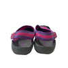 Crocs Pink Mesh Closed-Toe Sandals - Size C12