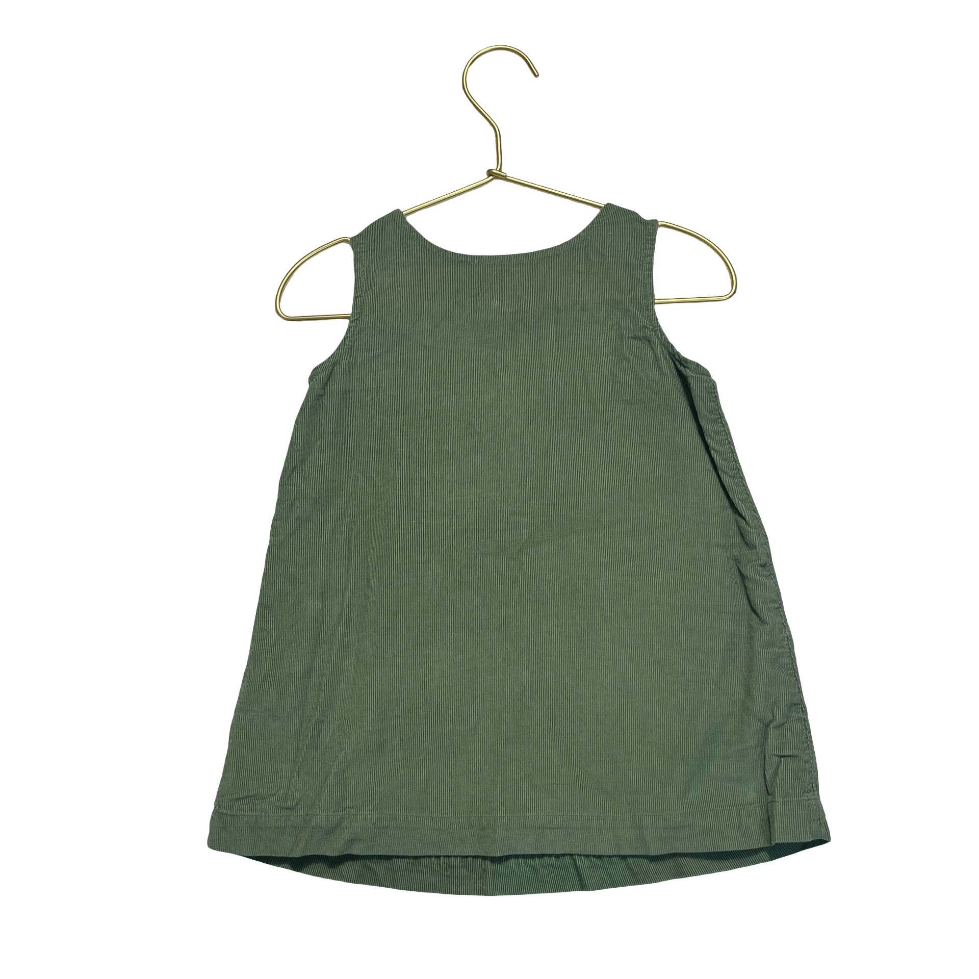 Baby Gap Sage Green Corduroy Dress - Size 18-24 Mo