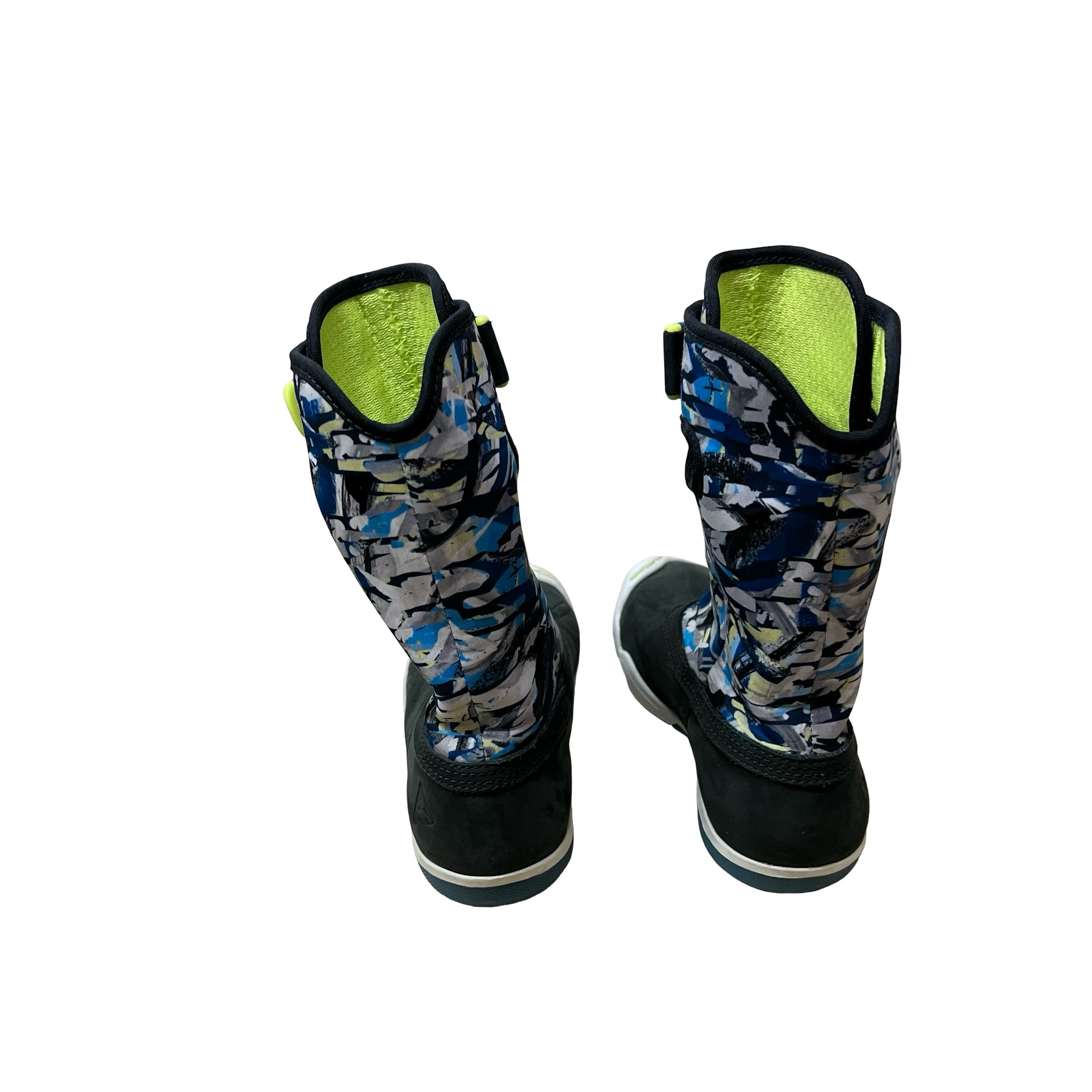 Plae Pattern Boots - Size 9.5