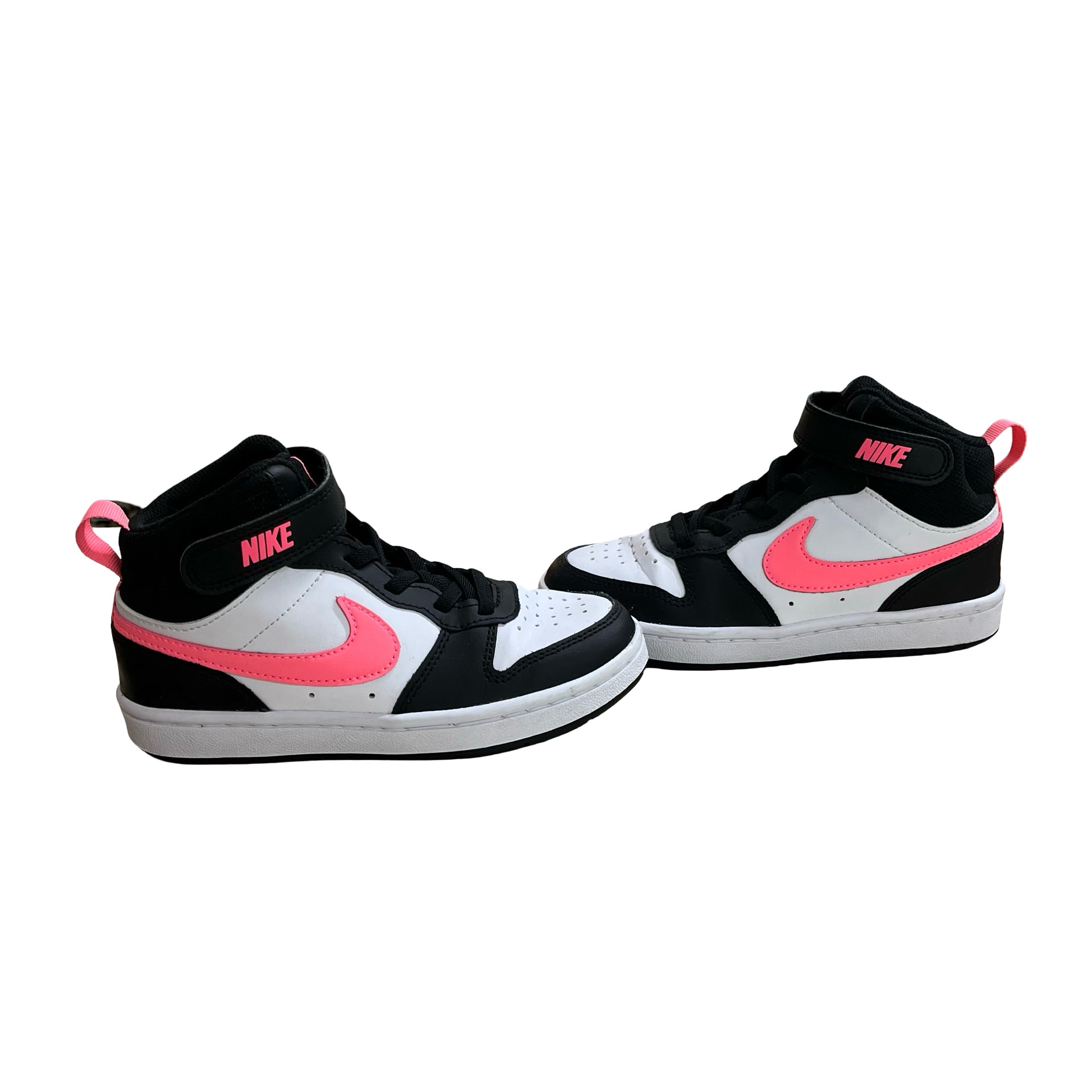 Nike Black, White, Coral Pink Sneakers - Size 12.5C