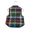 Baby Gap Sherpa Lined Plaid Quilted Vest - Size 3