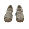 Pediped Sydney Tan Fabric Closed-Toe Sandals New with Tags in Box - 1Y Big Kid