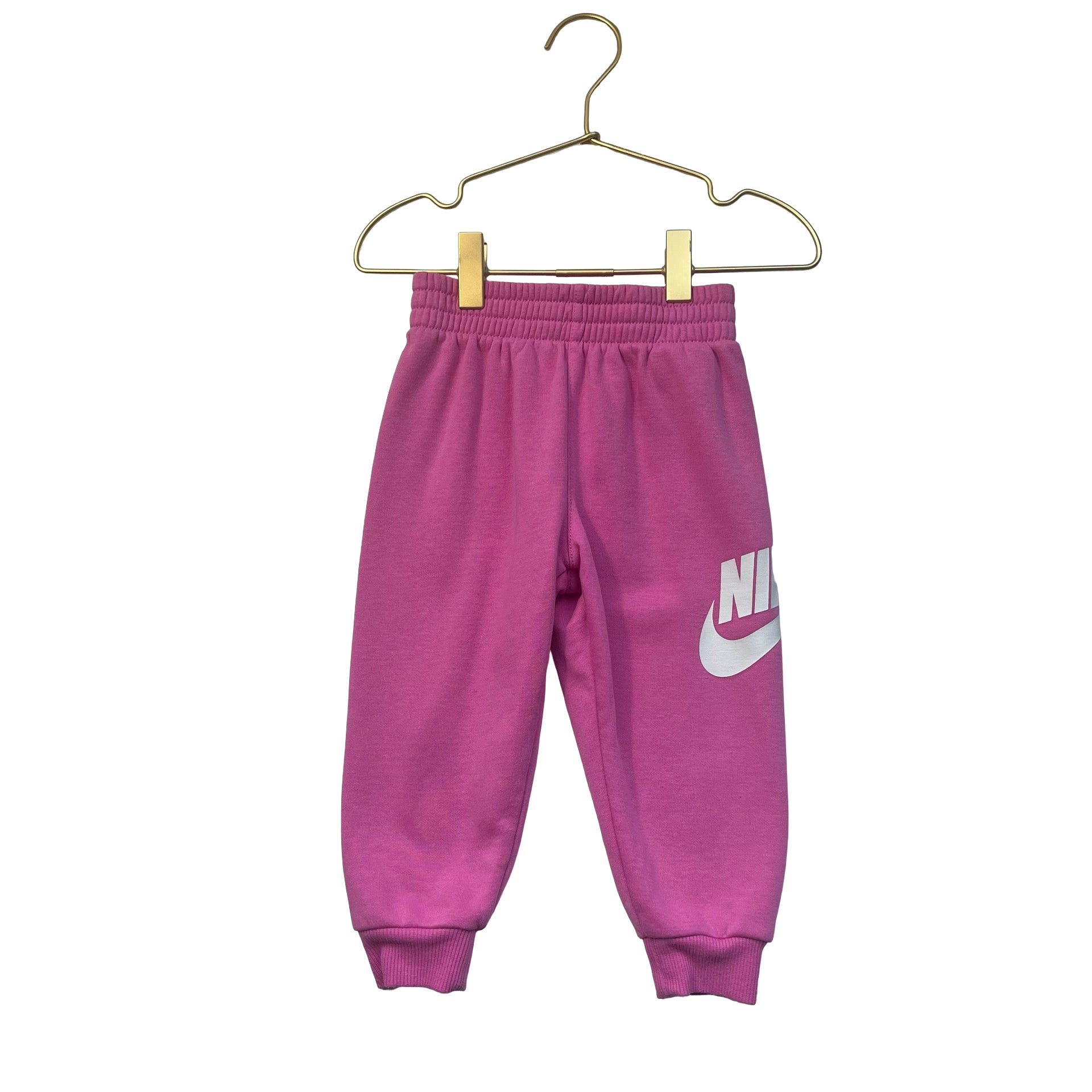 Nike Pink Logo Joggers - Size 24 Mo