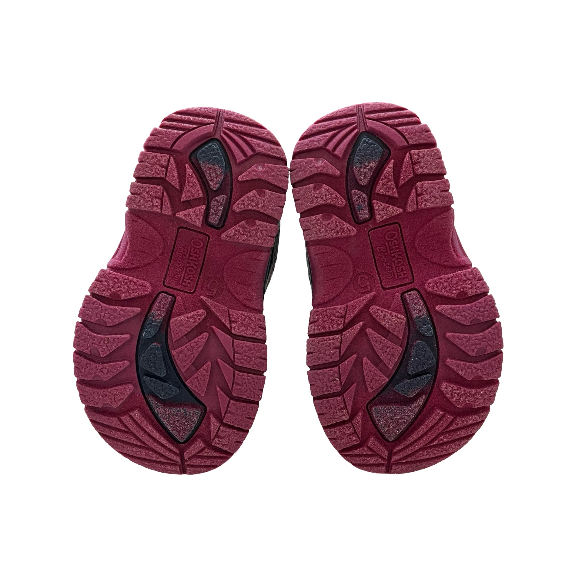 OshKosh Dark Pink & Navy Winter Boots - Size 5