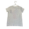 Crewcuts Ivory Flower Graphic T-Shirt - Size M 8-9