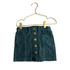 Molo Green Corduory Skirt - Size 3-4
