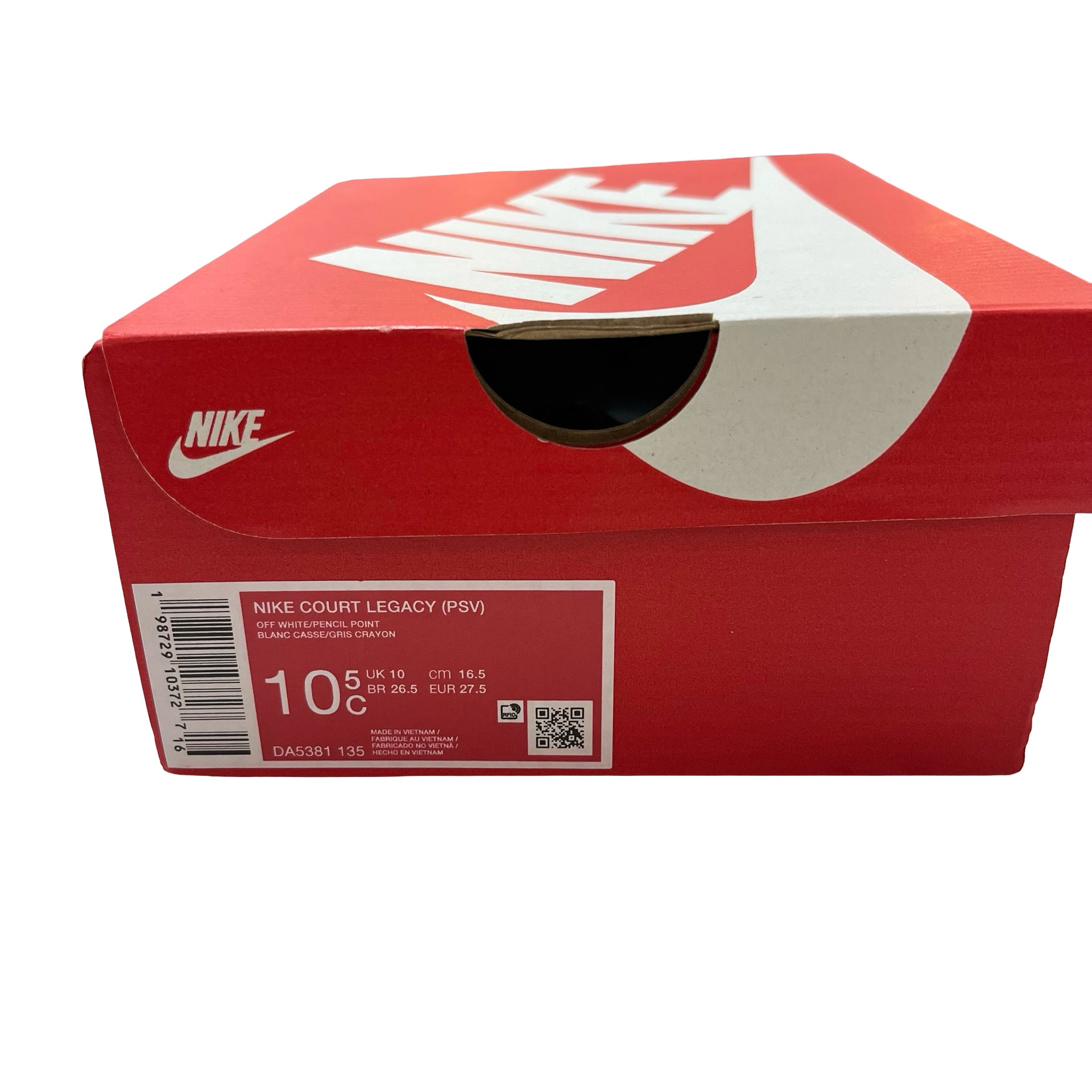 Nike Court Legacy Light Gray Sneakers New in Box - Size 10.5