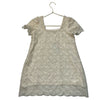Noralee Ivory Lace & Beaded Dress - Size 8