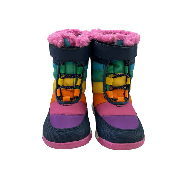 Merrell Insulated Rainbow Striped Winter Boots - Size 6