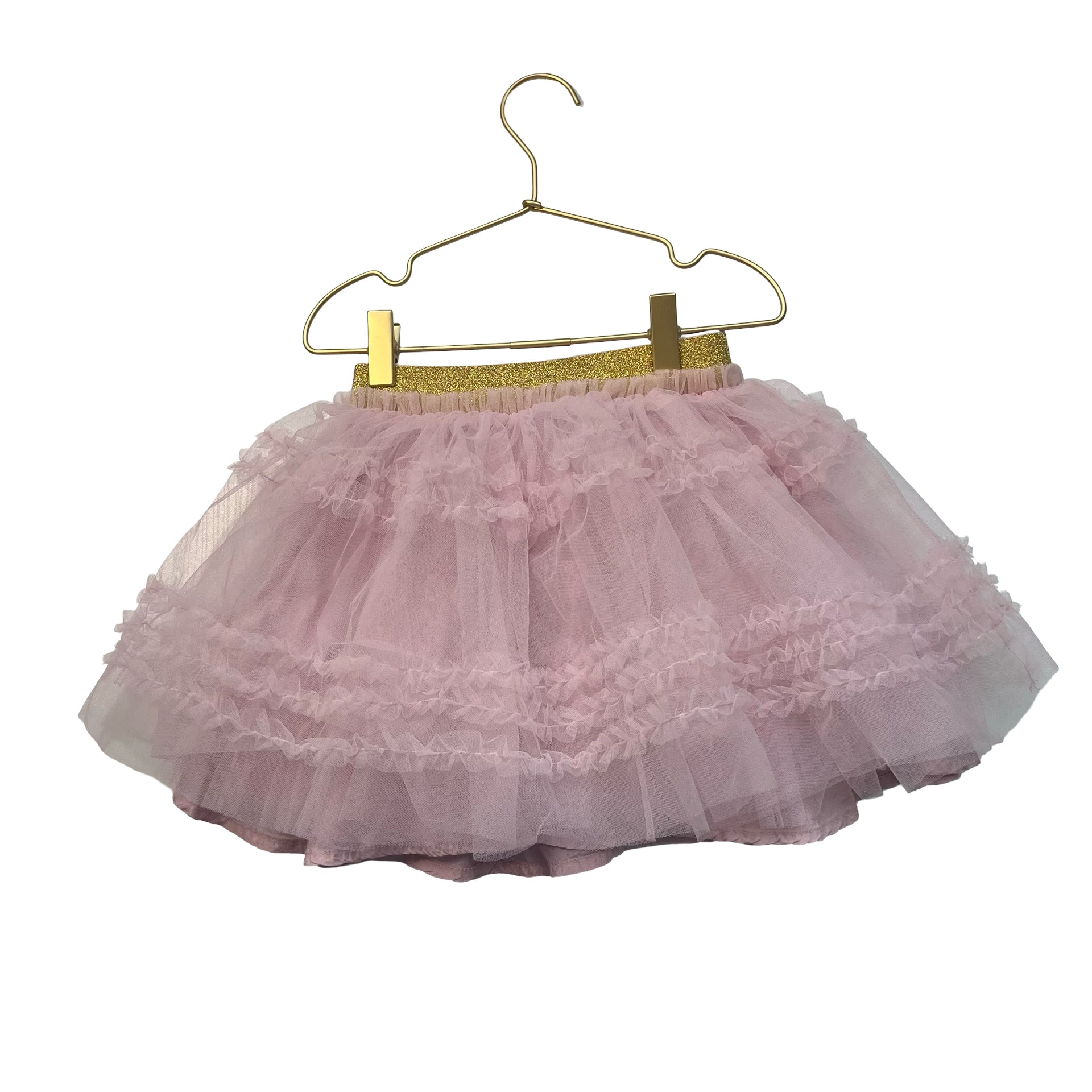 Mini Boden Pink Tulle Skirt - Size 4-5Y