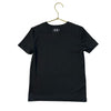 Under Armour Black & Colorful Logo Athletic T-Shirt - Size 5