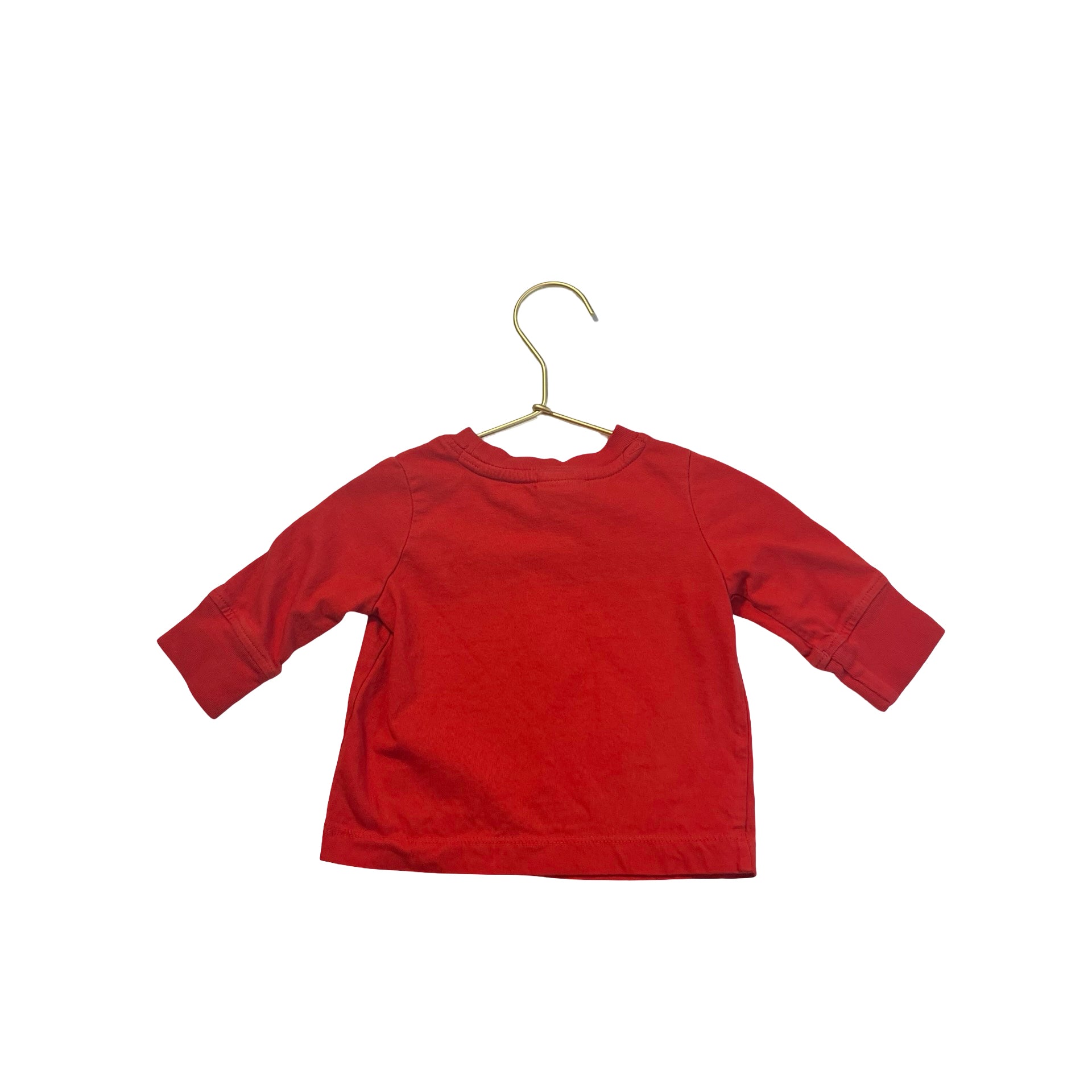 Hanna Andersson Red Shirt - Size 3-6 Mo