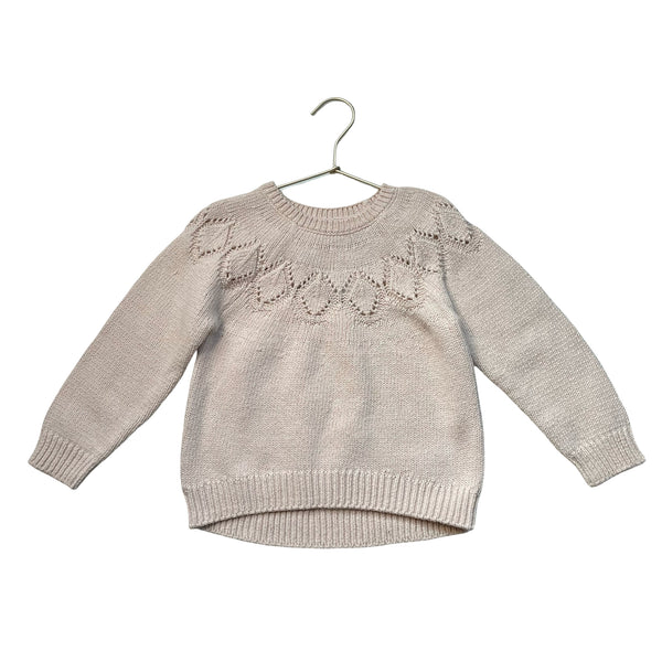 Zara Ivory Sweater - Size 4-5