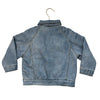 Zara Reversible Denim & Green Quilted Jacket - Size 2-3