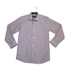 Marcelo D'Liola White, Plum, Pink Pattern Button Down Shirt - Size 6
