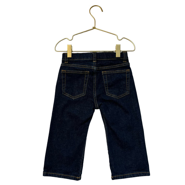 Janie and Jack JACK Denim Dark Wash Straight Jeans - Size 18-24 Mo