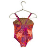 Crewcuts Orange, Pink, Purple Shell Print Swim Suit - Size 2T