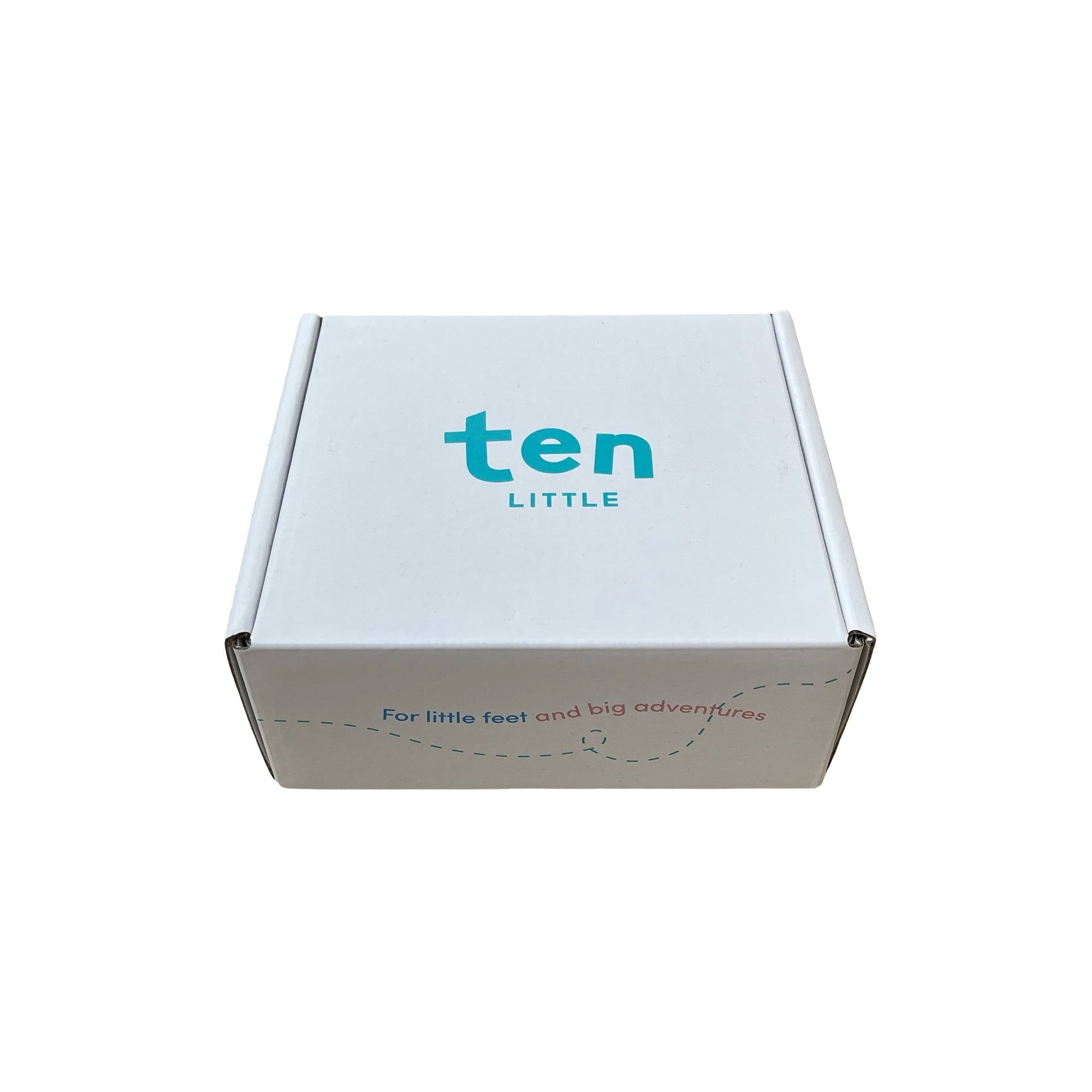 Ten Little 'Heather Gray First Walkers' Shoes in Box - Size 4.5