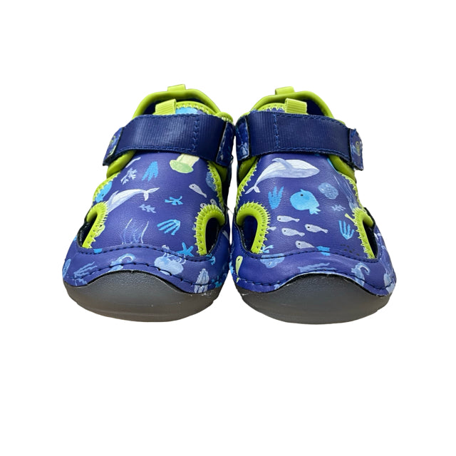 Stride Rite 'Blue Multi Splash' Shoes New in Box - Size 6M