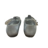 Mini Melissa Silver Metallic Butterfly Shoes - Size 7