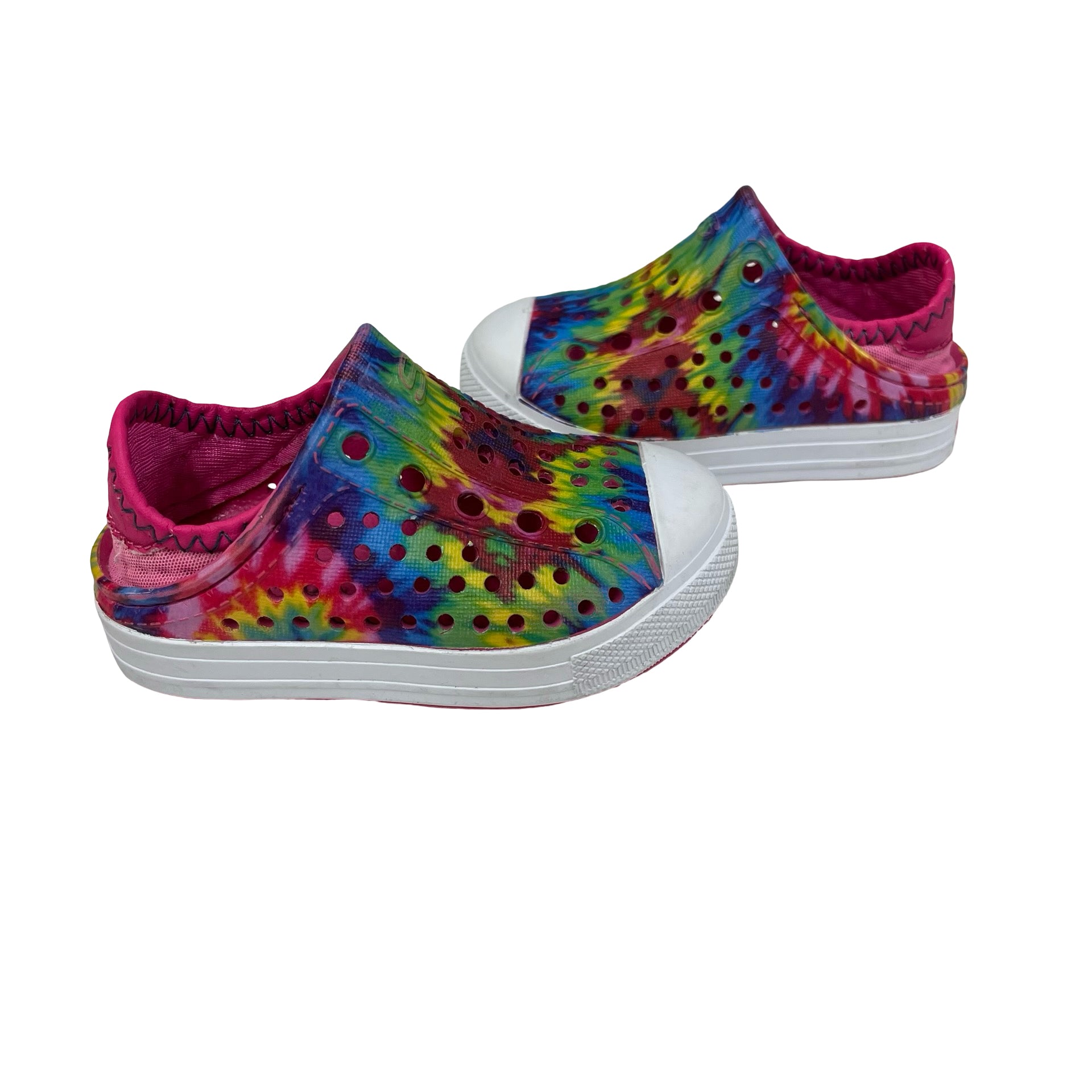 Skechers Rainbow Tie-Dye Shoes - Size 5