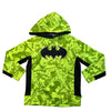 Batman Neon Green Athletic Hooded Sweatshirt - Size S 6-7