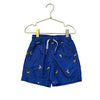 Hanna Andersson Blue Banana Patch Swim Shorts - Size 4