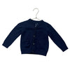 Janie and Jack Navy V-Neck Cardigan Sweater - Size 18-24 Mo