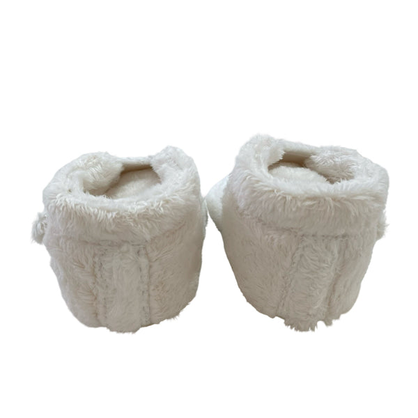 UGG Ivory Fuzzy Booties - Size 0-1